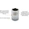 Dynamic 1/2" Drive, 22mm Metric Socket, 6 Points D016022 - alternate 5